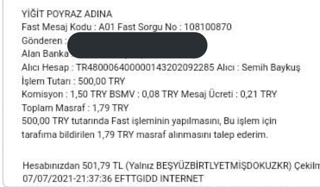 Bugün göndermiş olduğunuz ücretler ile Zeynep Sare için gerekli olan 10 süt ihtiyacını hep beraber karşıladık.🙏🏻🧡 Sizler de Zeynep Sare’ye destek olmak için bu ibanları kullanabilirsiniz💚 

#YiğitPoyraz • #YPFC