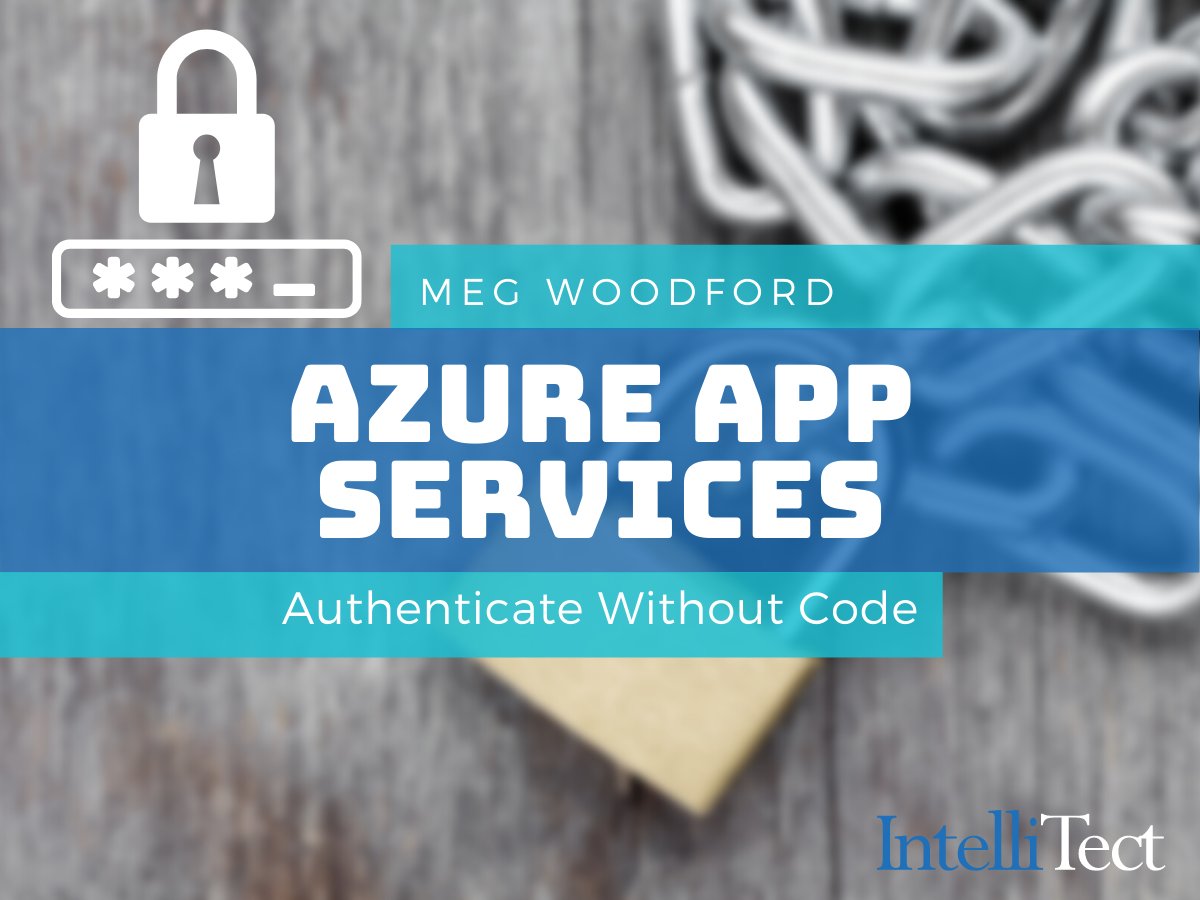 IntelliTect's tweet image. NEW BLOG! Learn how to authenticate without code using #EasyAuth in three simple steps! @Azure @AzureDevOps 

intellitect.com/authenticate-w…

#authentication #azure #womenintech #WomenInSTEM #DevOps