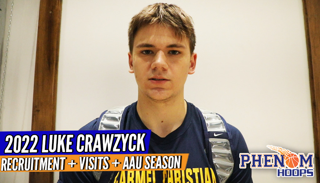 INTERVIEW: 2022 Luke Krawzyck Gives Phenom an Update on His RECRUITMENT, Visits, &amp; the AAU Season #PhenomHoops 

👉 Stepping up more this year at Carmel
👉 How his game continues to evolve
👉 Adding his first D1 offers&amp; an update on recruitment

Listen: youtube.com/watch?v=sOK6VV…