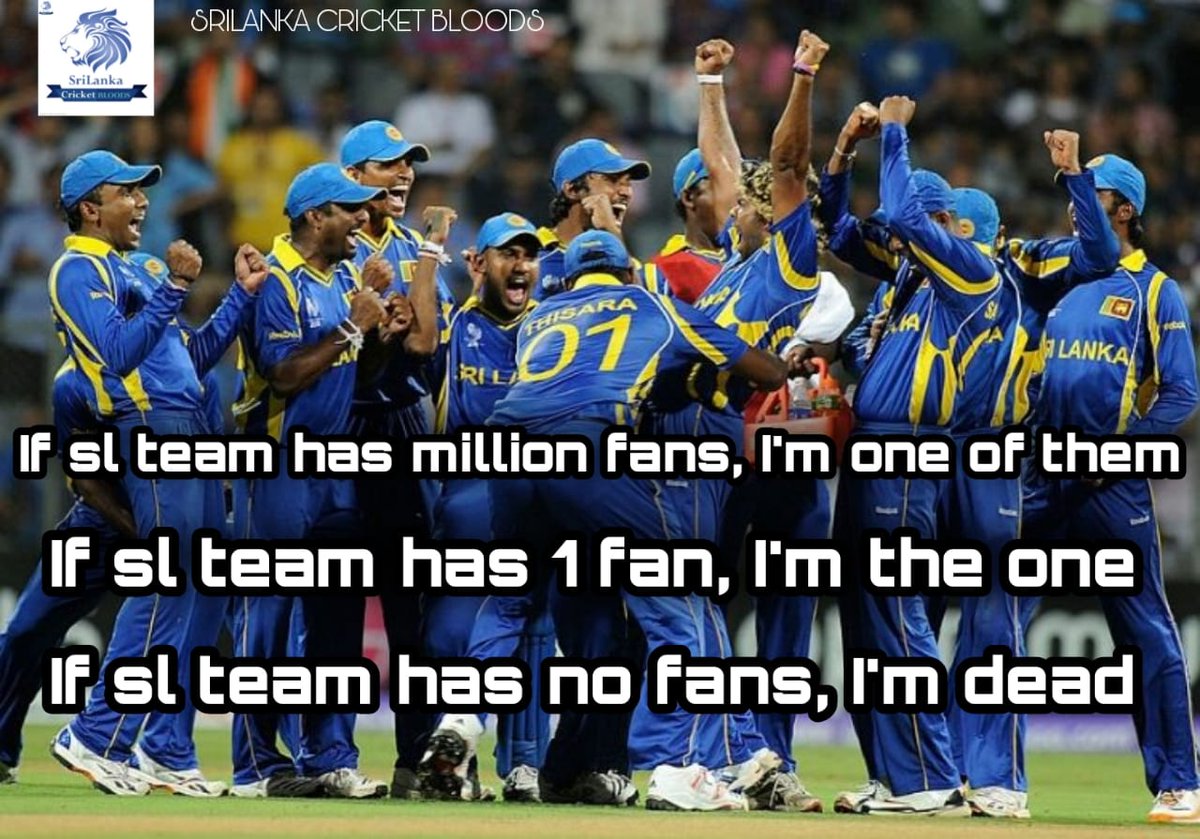 BloodsCricket's tweet photo. Win or lose we are with you @OfficialSLC ♥️ .
#srilanka #cricket #fans #slc #forever #always #love #sports #sangakkara #sanga #mahelajayawardena #mahela #sanathjayasuriya #dilshan #lasithmalinga #arjunaranatunga #aravindadesilva #chamindavaas #muttaiahmuralitharan #heart https://t.co/ZSpoIVReKs