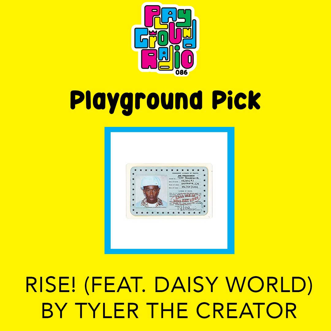 New episode of Playground Radio is out! This week we have Goth Babe taking over, check out our picks from @tylerthecreator @NEZsoridiculous @TheophilusL @Neil_Frances_ @diplo @jungle4eva @ToroyMoi @surfaces and more linktr.ee/PlaygroundRadio