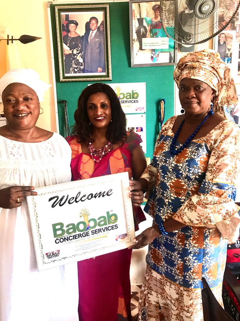 We are so honored that Naffie Barry⁩, President, and Executive Director Beatrice Mboge took the time to meet with the Female Automotive Association President, Fatoumatta Jammeh, and Isatou Toro Jones, Advisor, and visited Binta Jobe of GM Baobab Concierge Services at her office.