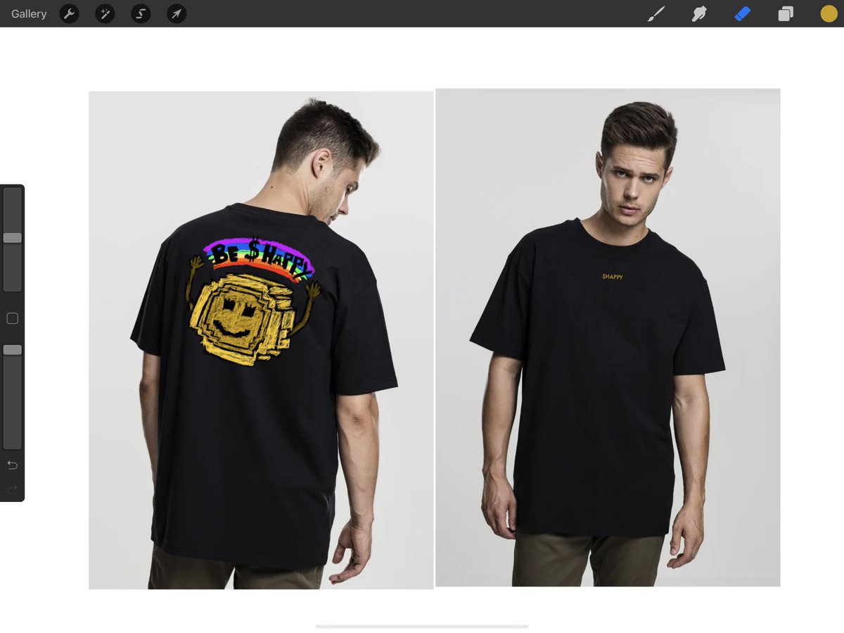 FurkSol's tweet photo. @the_happy_coin #HappyMerch #MISSIONHAPPY 3rd entry https://t.co/Af2030VpPO