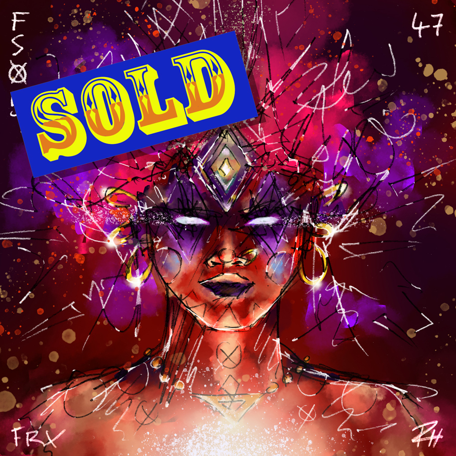 FreaxNFT's tweet photo. Freax#47 SOLD a little earlier 🎉
Congrats to Grimpak for grabbing this last 5/5 of the rare Fortune Seers! 👀💙🖤💜

#NFTs #NFTart #NFTartist #NFTcollectibles https://t.co/ZQ3rn5AOPo