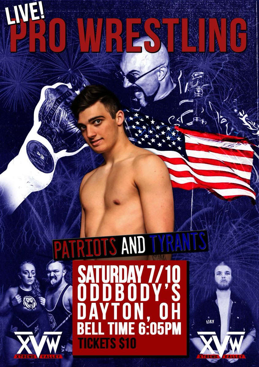 Saturday! We hit Oddbody's again for Patriots and Tyrants!

Tickets available: eventbrite.com/e/xvw-patriots…