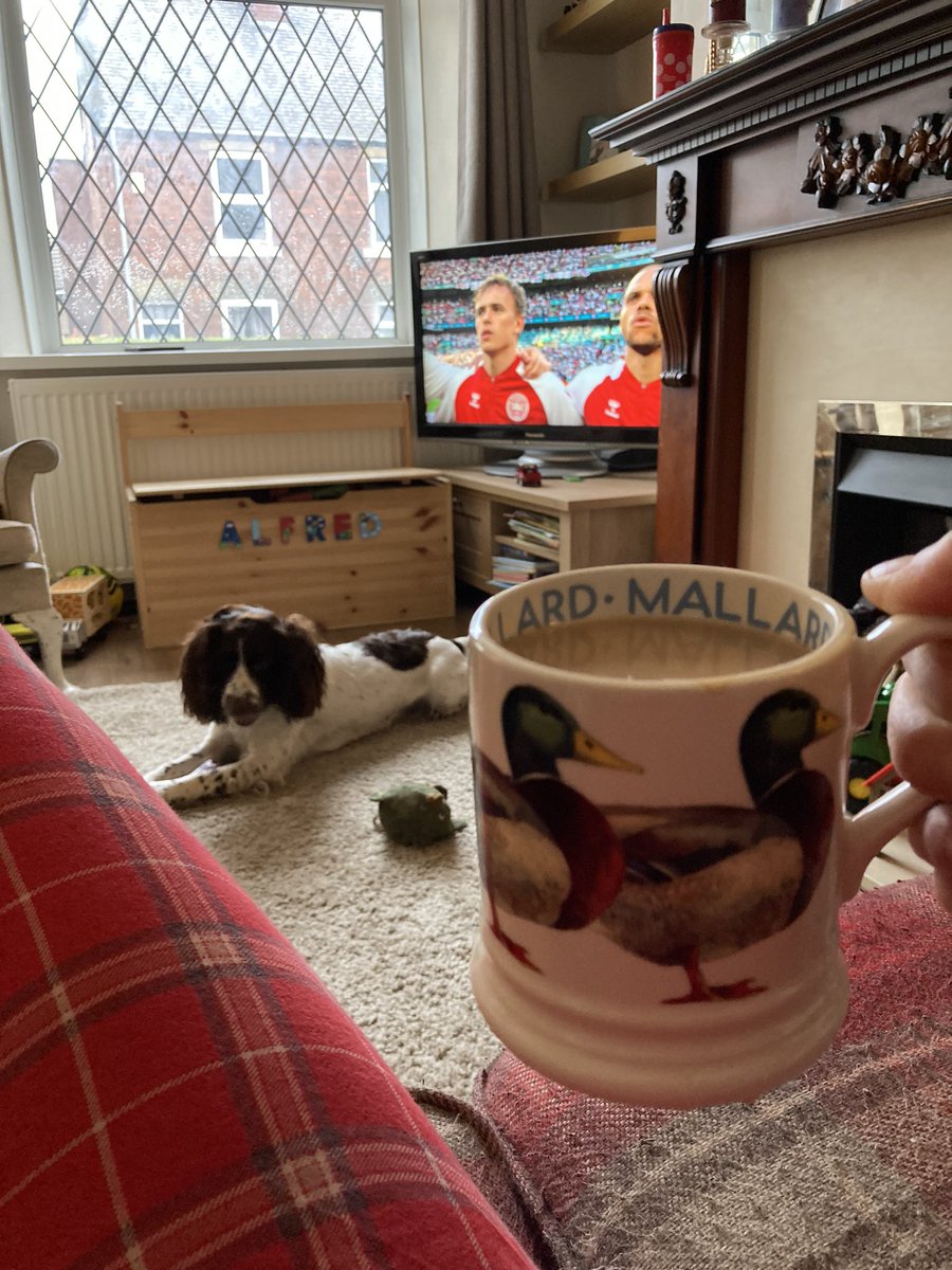 MissEHale's tweet photo. And we are all settled ready for the BIG game!!!!! ❤️⚽️ #ComeOnEngland #Proud https://t.co/YOO4PRz428