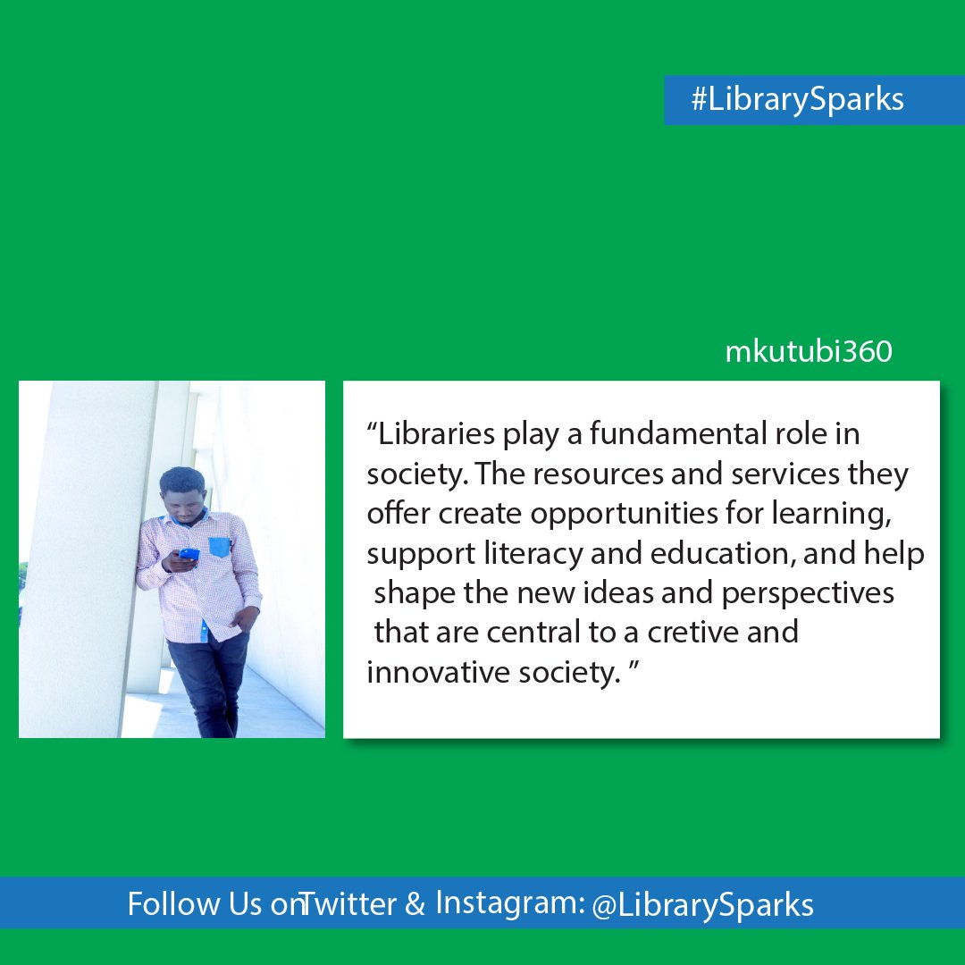 library_sparks's tweet photo. The importance of Libraries should be emphasized at all levels.

@COTUL_TZ @maktaba63 https://t.co/e1KGBNpJmk