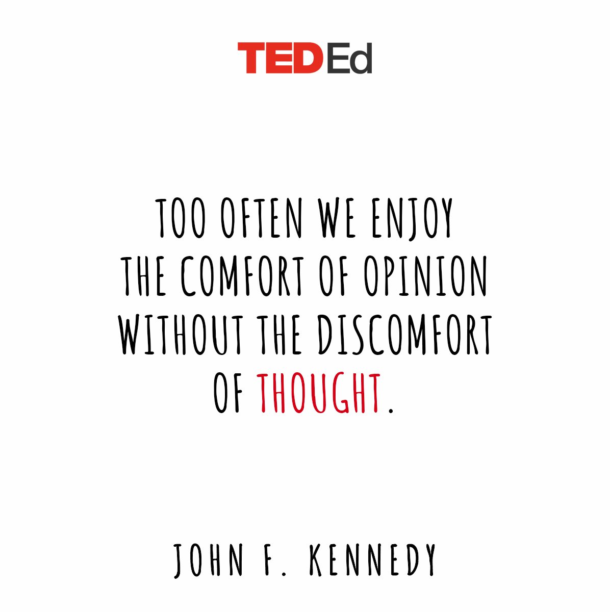 TED_ED's tweet photo. Do you agree? https://t.co/rpMfxxQFk9
