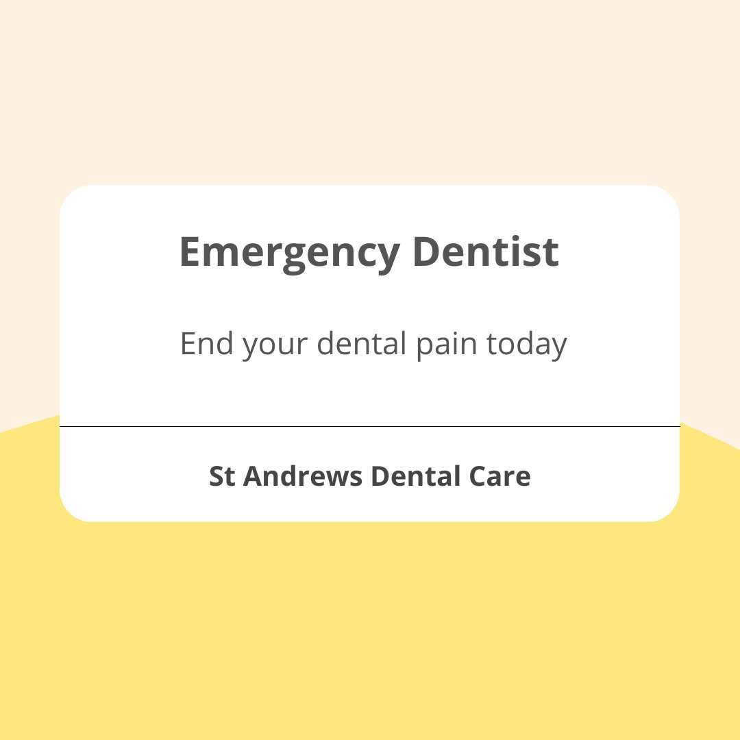 If you are having a dental emergency, don't hesitate to give our friendly team a call!😊💪

We offer a Full Tooth Crisis Audit with complete and clear guidance🤓

Learn more about our Tooth Crisis Audit here: standrewsdentalcare.co.uk/emergency-dent…

#dentalemergency #emergencydentist #standrews