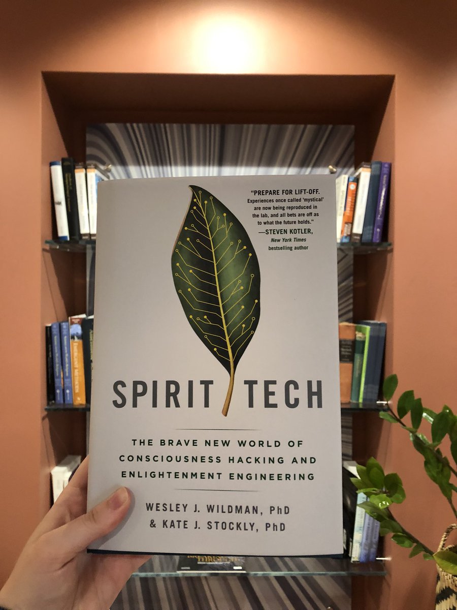 MindandCulture's tweet image. Look what we’re adding to the shelves of our little library in the CMAC office! #SpiritTech @KateJStockly @WesleyWildman