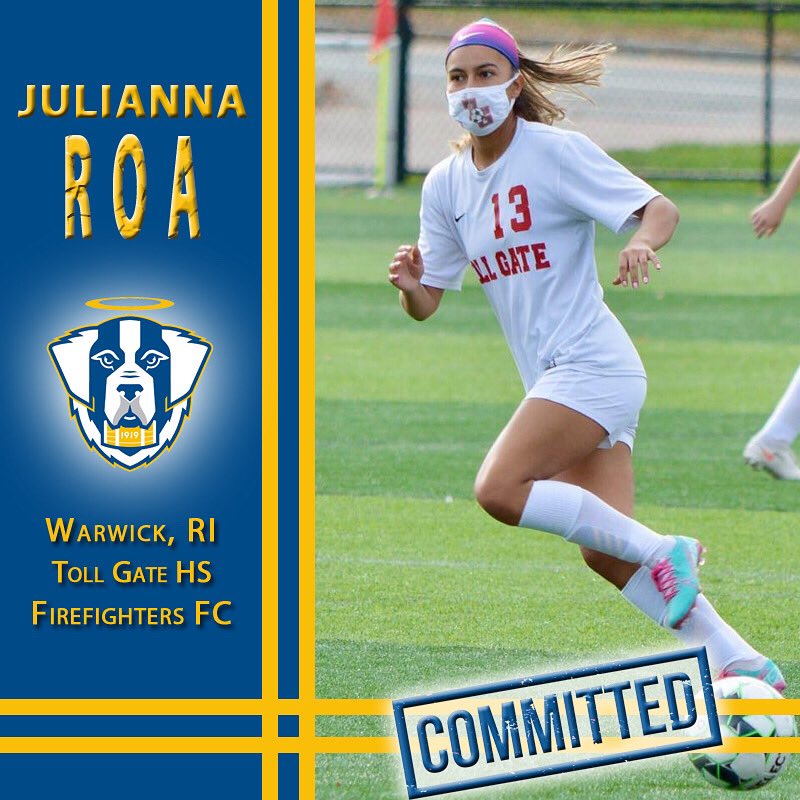 ECWSOC's tweet image. Welcome Wednesday!

“I chose Emmanuel not only for the opportunity to play soccer + the great academics but because of the environment EC creates. With its welcoming and friendly community its an added bonus to get to live in the heart of Boston” 

Welcome, Julianna!

#goECSaints