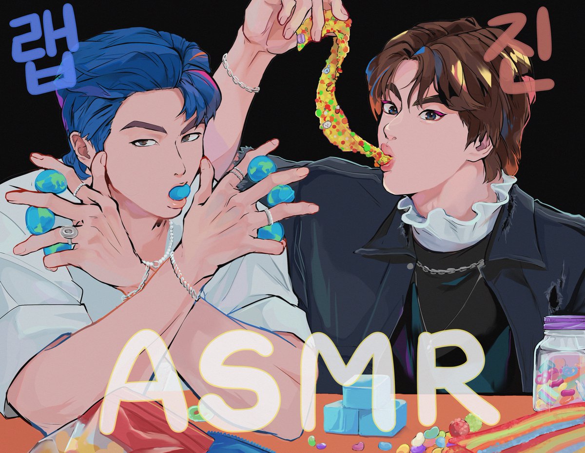 「랩진ASMR!!!!!!!! 」|💙누에/ぬえ💙のイラスト