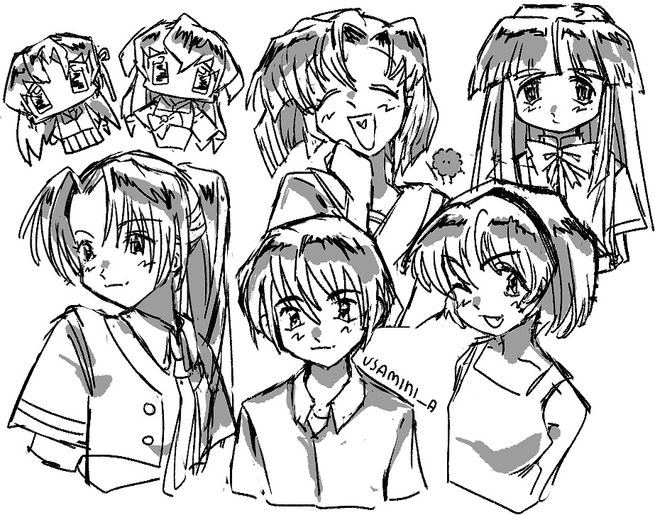 higurashi doodles 