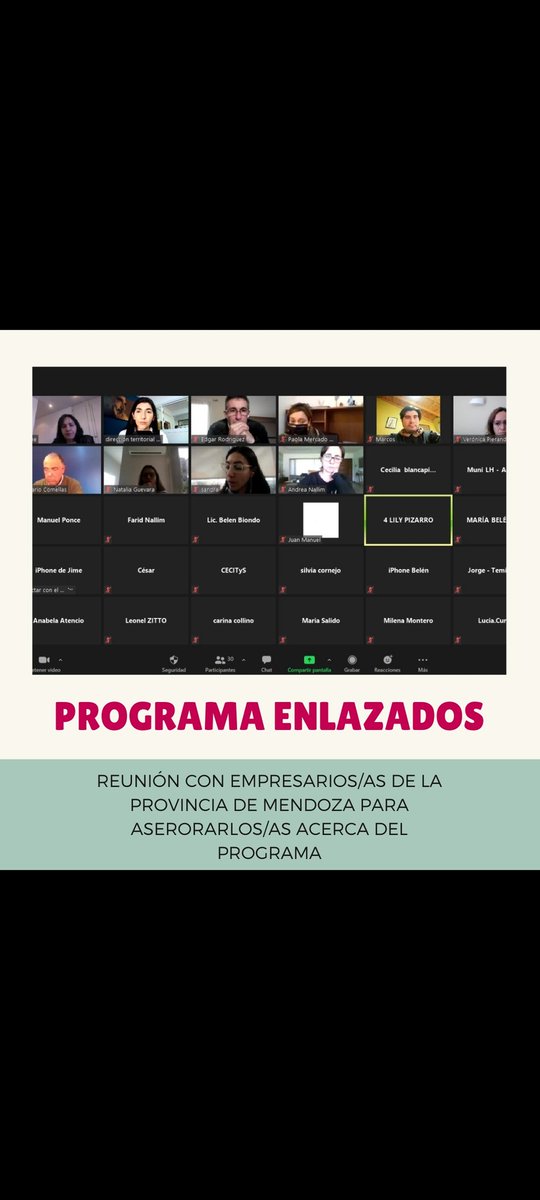 EmilceVegaEOK's tweet photo. #GestiónEnlazados
🗣️ Nos reunimos con empresarios/as de toda la Provincia para asesorarlos/as sobre el #ProgramaEnlazados, con el objetivo de que todos/as conozcan y sean parte de esta gran política pública, que busca generar empleo genuino en Mendoza.
@evaquie @Alezlotolow https://t.co/uXkN1iVawz