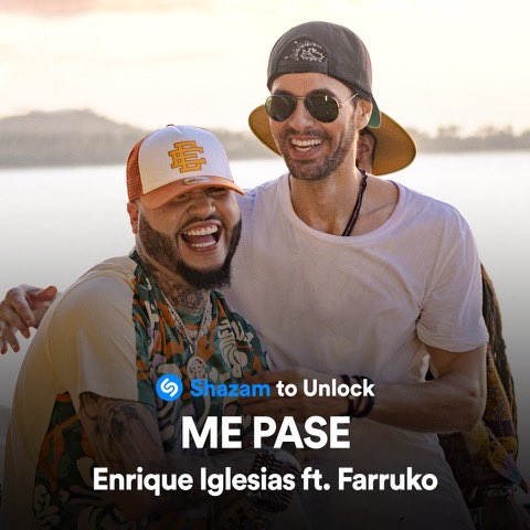 Shazam #MEPASE to unlock a behind the scenes preview! 👀 <a href="/AppleMusic/">Apple Music</a>
