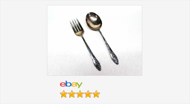 EtagereAntiques's tweet photo. ONEIDA Community Silverplate Evening Star Casserole Spoon Meat Fork Serveware | eBay #oneidacommunity #oneida #Silverplate #serveware #spoon #fork 
https://t.co/TUVDxCCjLs
(Tweeted via https://t.co/nQi0oquTl3) https://t.co/EsW960SjnL