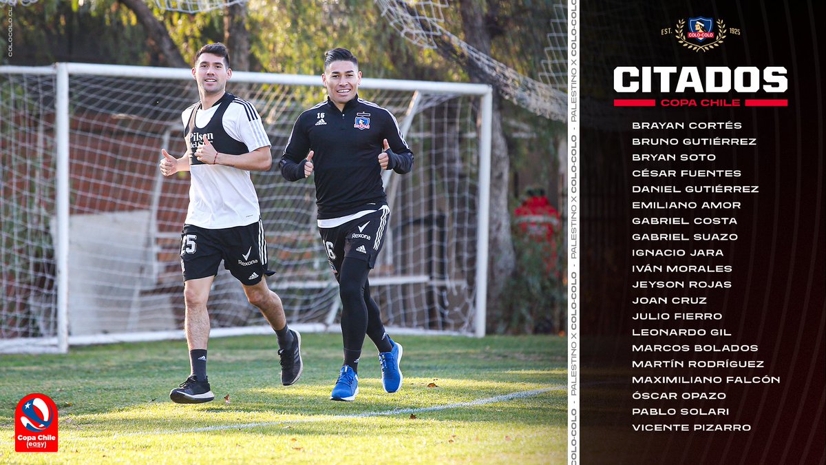 12+ Palestino  Colo-Colo Pics