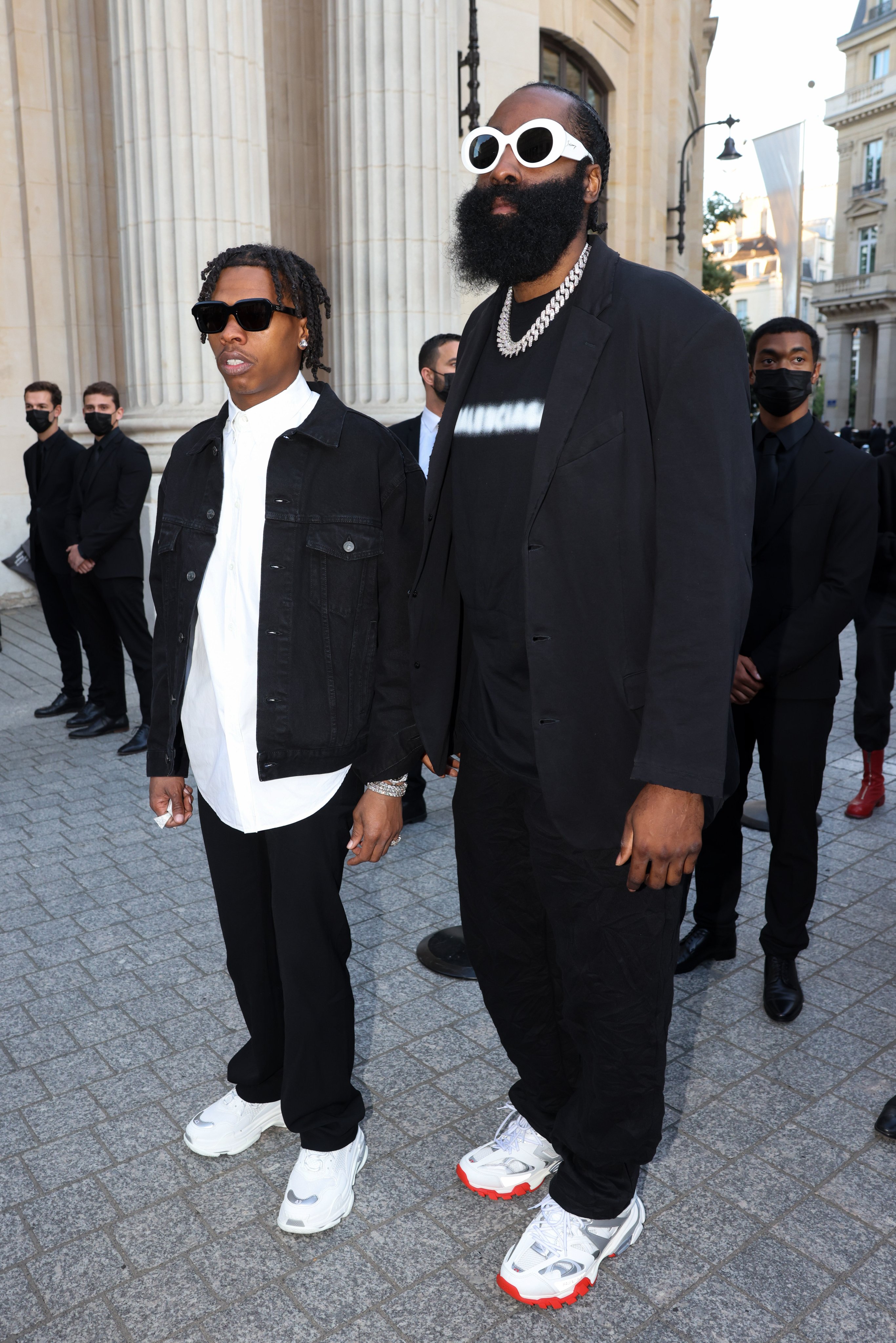 Bleacher Report on X: Harden and Lil Baby at Paris Fashion week 🔥   / X