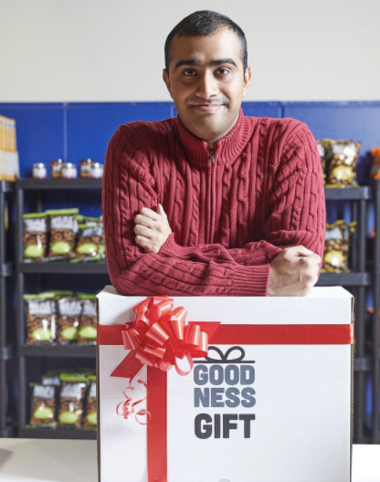 The Goodness Gift is a program developed by the SAAAC. Here is a photo of Kirishan from their Instagram!

instagram.com/thegoodnessgif…

<a href="/thesaaac/">SAAAC Autism Centre</a> #EmployableMe🇨🇦