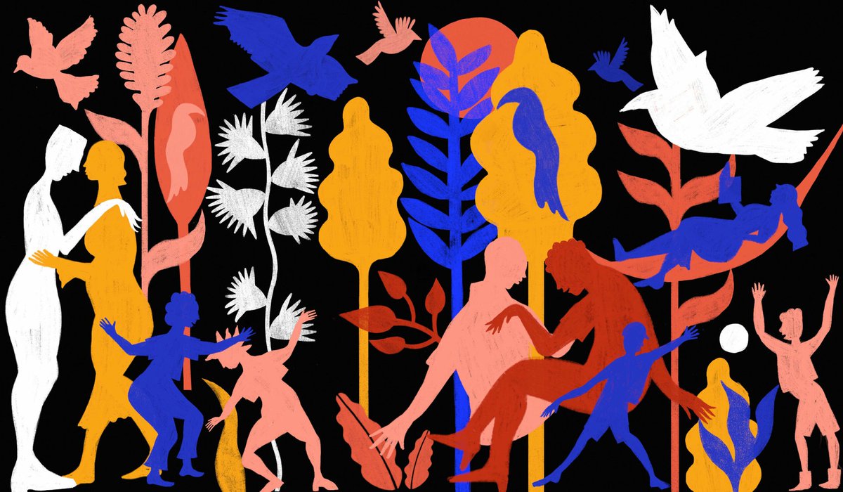 emergence_zine's tweet photo. In this poem, J. Drew Lanham celebrates radical acts of joy by lifting up liberation, reparations, justice, and deep connection to ancestors and the living world. Read “Joy is the Justice We Give Ourselves." Illustration by @dianaejaita. https://t.co/FHQCQSM1Js @wildandincolor https://t.co/t1NwNXPaxB