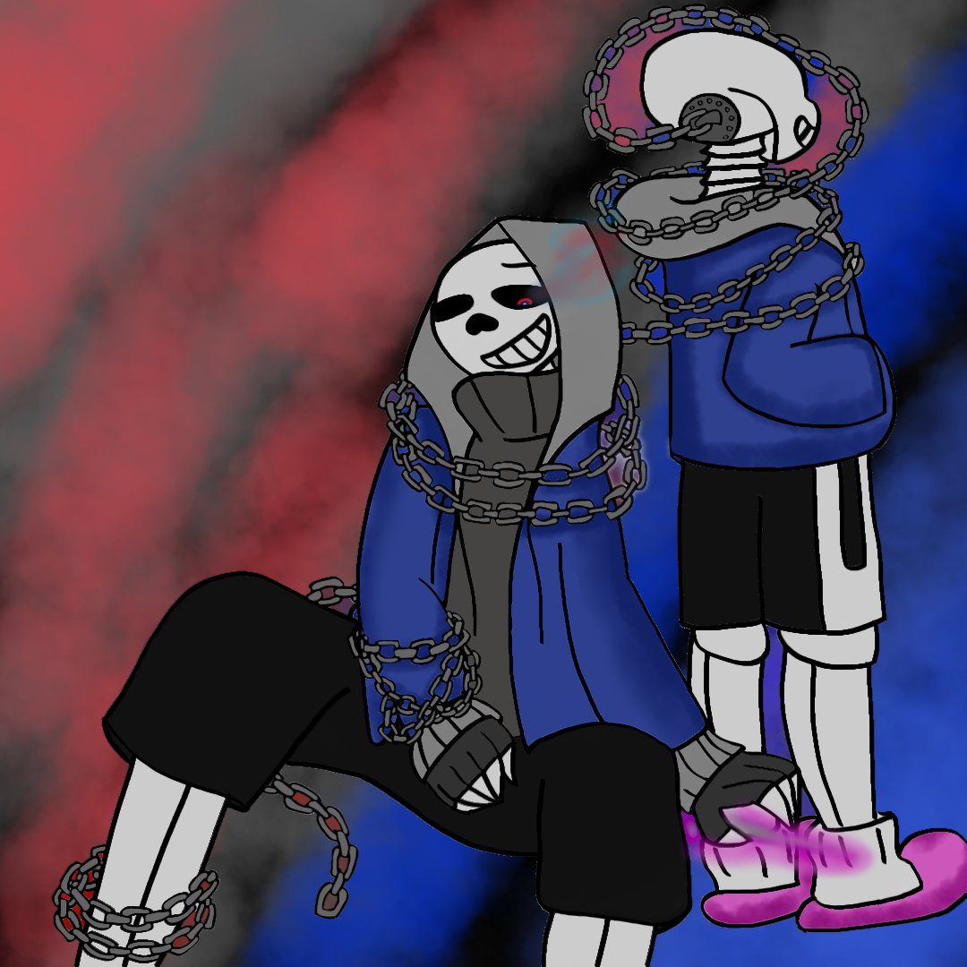 Yukiphobia — Reaper and Geno. They like each other.