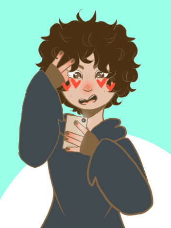 MushroomGremlin's tweet photo. just some drawings of #KIO  from #T1419  🥺

fluffy hair is everything 

#T1419fanart https://t.co/yd7CxQjJfp