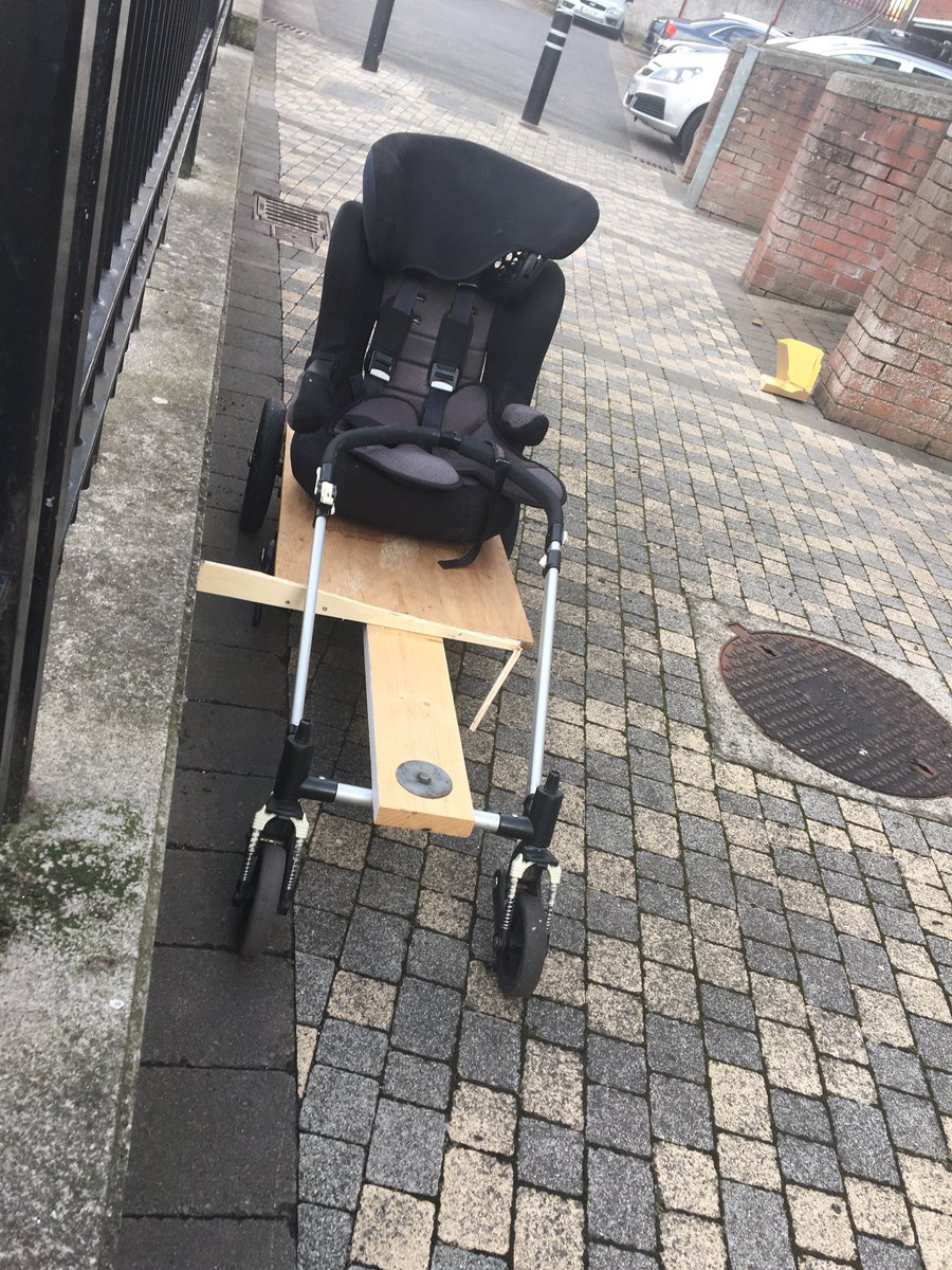 YouLean's tweet image. Spotted today - Baby Seat, Go Kart upcycle ♻️