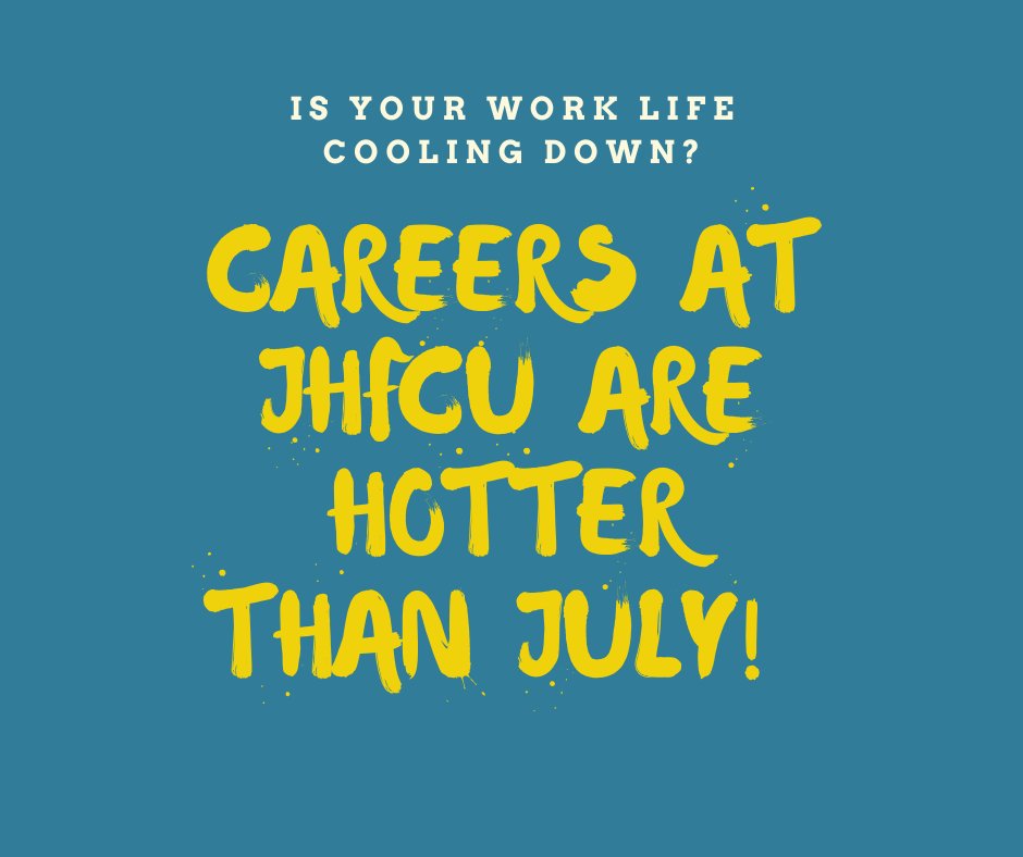jhfcu's tweet photo. A new career is just a click away!
>> https://t.co/vKtmpDlvTf https://t.co/RPh7Khv7Ql