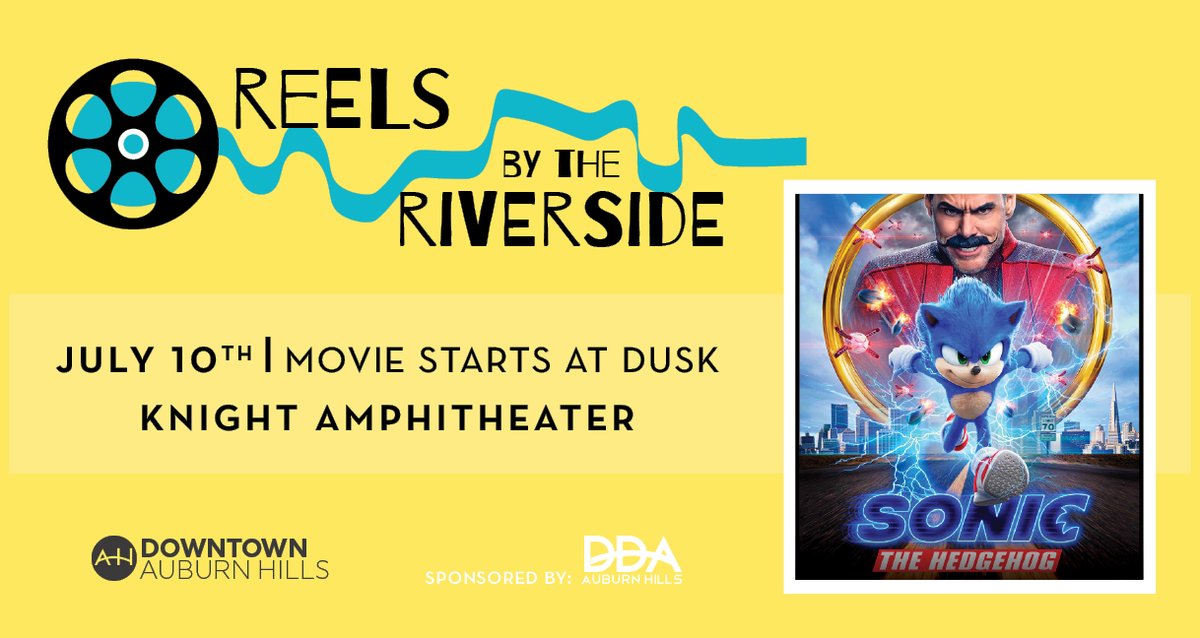 Are you ready to see Sonic the Hedgehog on Saturday?! Grab your chairs, blankets, and snacks and head to Knight Amphitheater to enjoy the movie starting at dusk. 

Event: https://t.co/Riybob5uTV https://t.co/7Ky3zsxM3m