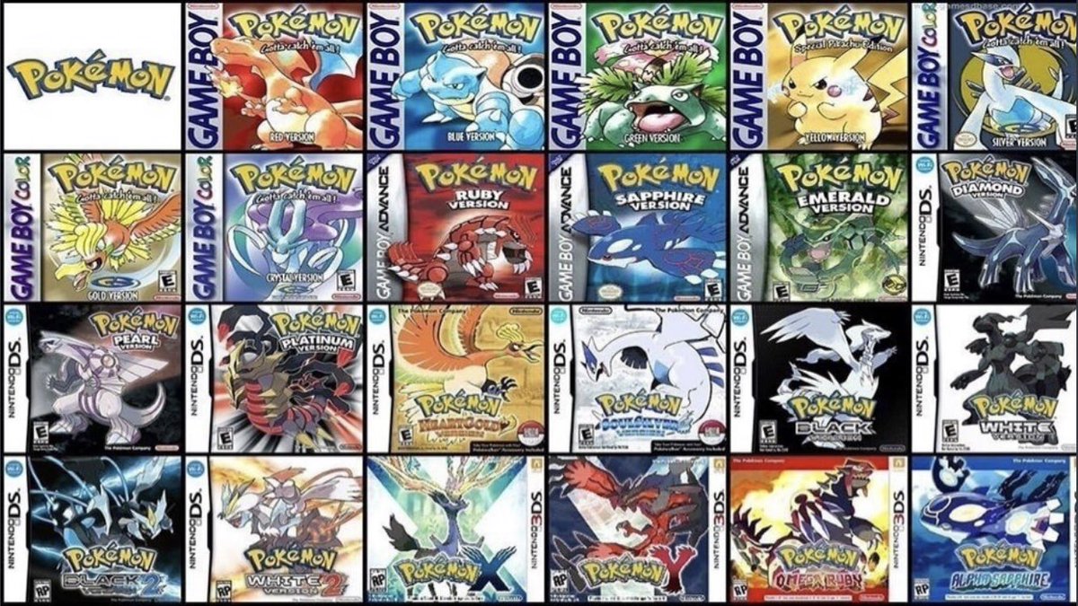 TheNCSmaster's tweet photo. Why does Nintendo barely ever rerelease old Pokémon games?

If they put these on Switch with online they’d be rolling in money https://t.co/IUVughekwI