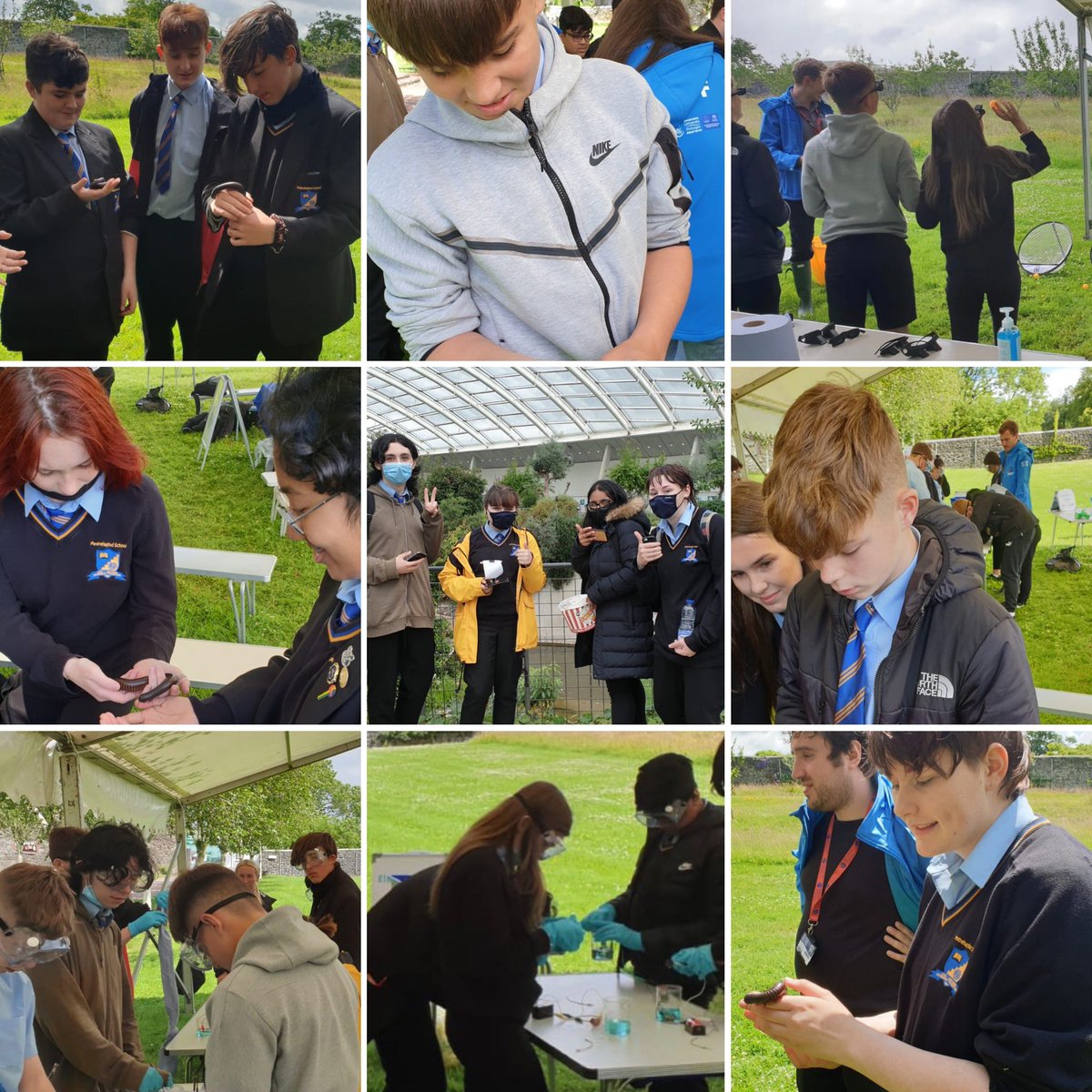 pentrescience's tweet image. Big thanks to @swansci4 for today’s trip! 🐛🍃 @PentreYear9 @Pentrehafod #ScienceIsCool #OutdoorEducation