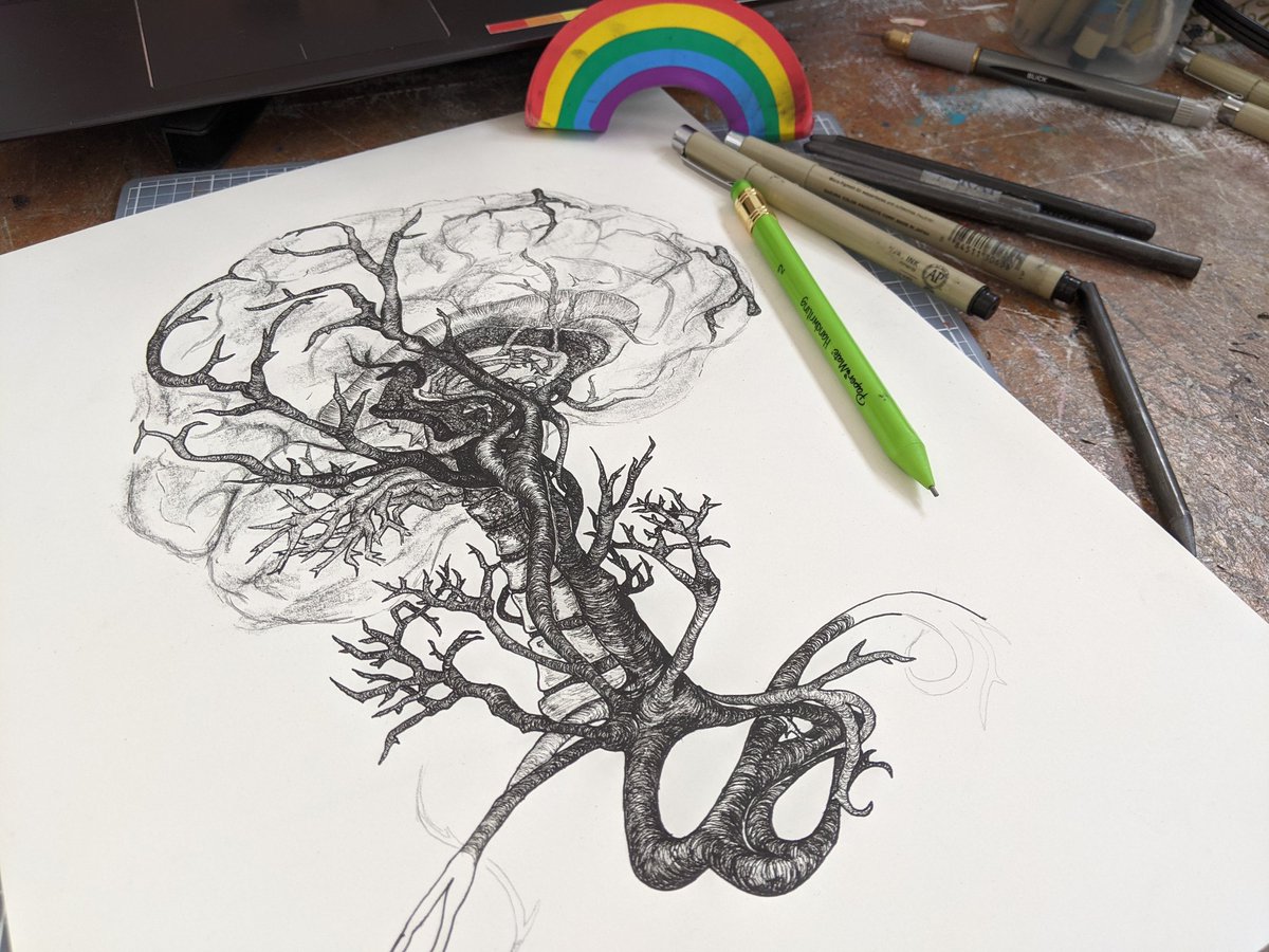 'Growing' some more 'brains'  <a href="/MooreCollegeArt/">Moore College of Art & Design</a> 😉