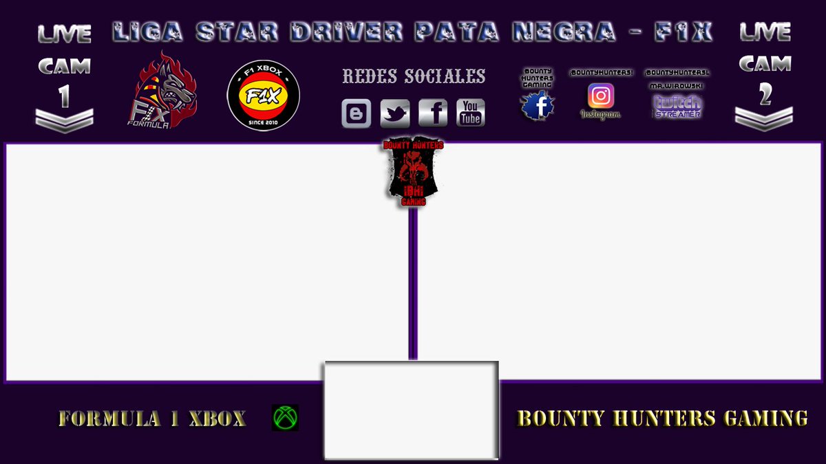 XboxFormula's tweet photo. CHAMP INTERNO F1X / Tarjeta Live Gold
COPA STAR DRIVER PATA NEGRA - F1X
HOY MIERCOLES  07 - 07 - 2021
22:45 H. MADRID
CLASI CORTA - RACE 50%
GP DE BAREIN - SAKIR

Directo Facebook = Bounty Hunters Gaming
https://t.co/RxUCpEqkUW

Discord F1X - Since 2010
https://t.co/Kt6wKVFW7J https://t.co/7zQWFDTBHL