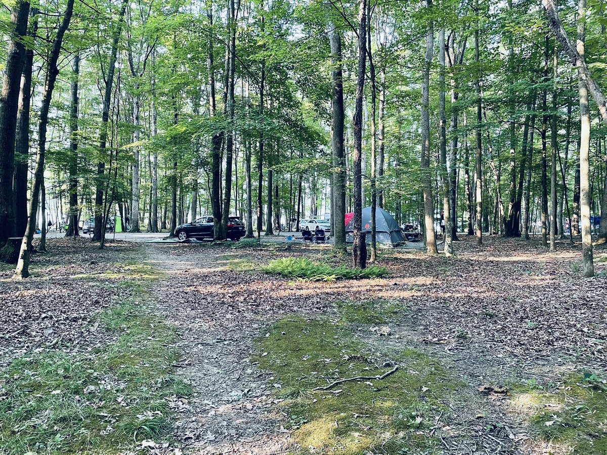 #camping trip wrapping up. As much as I enjoyed it, I MISS MY BED!