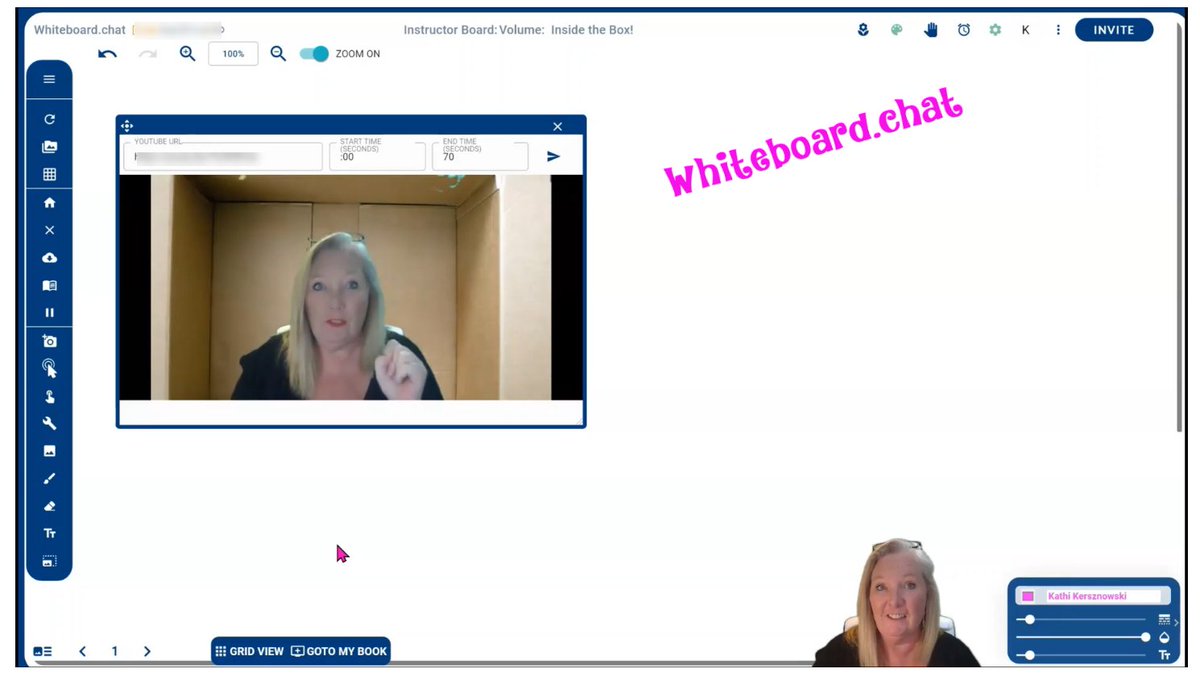 kerszi's tweet photo. If I'm #appsmashing and #greenscreening, I can't forget to make a lesson even MORE awesomely interactive in @WhiteboardChat!  I greenscreened myself into a box, gave some measurements, &amp; students can use that whiteboard space to figure out the volume!

#GreenScreenSummit https://t.co/Ztlo6YRLPx