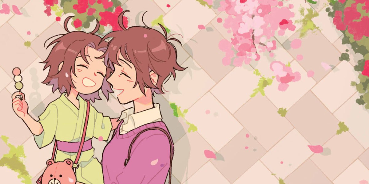 cantobear_art's tweet photo. preview of my kamo piece for @reveriezine 🍡🌸 

preorders are now open until 8/8, so please check it out! https://t.co/JxhMvGRsQS https://t.co/03s4qgDFjt