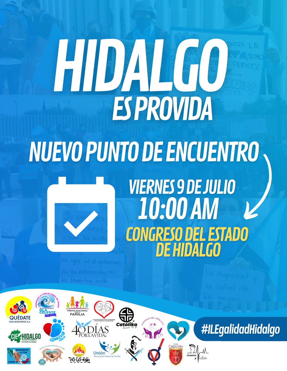 FNF_Hidalgo's tweet photo. Los esperamos este viernes 09 de Julio a las 10am en las instalaciones del  Congreso del Estado de Hidalgo. Juntos denunciaremos la #ILEgalidadHidalgo @amhgodigital @MilenioHidalgo @CriterioHidalgo @ElSoldeHgo @ElSoldeHidalgo https://t.co/v0Fvz0rF4v