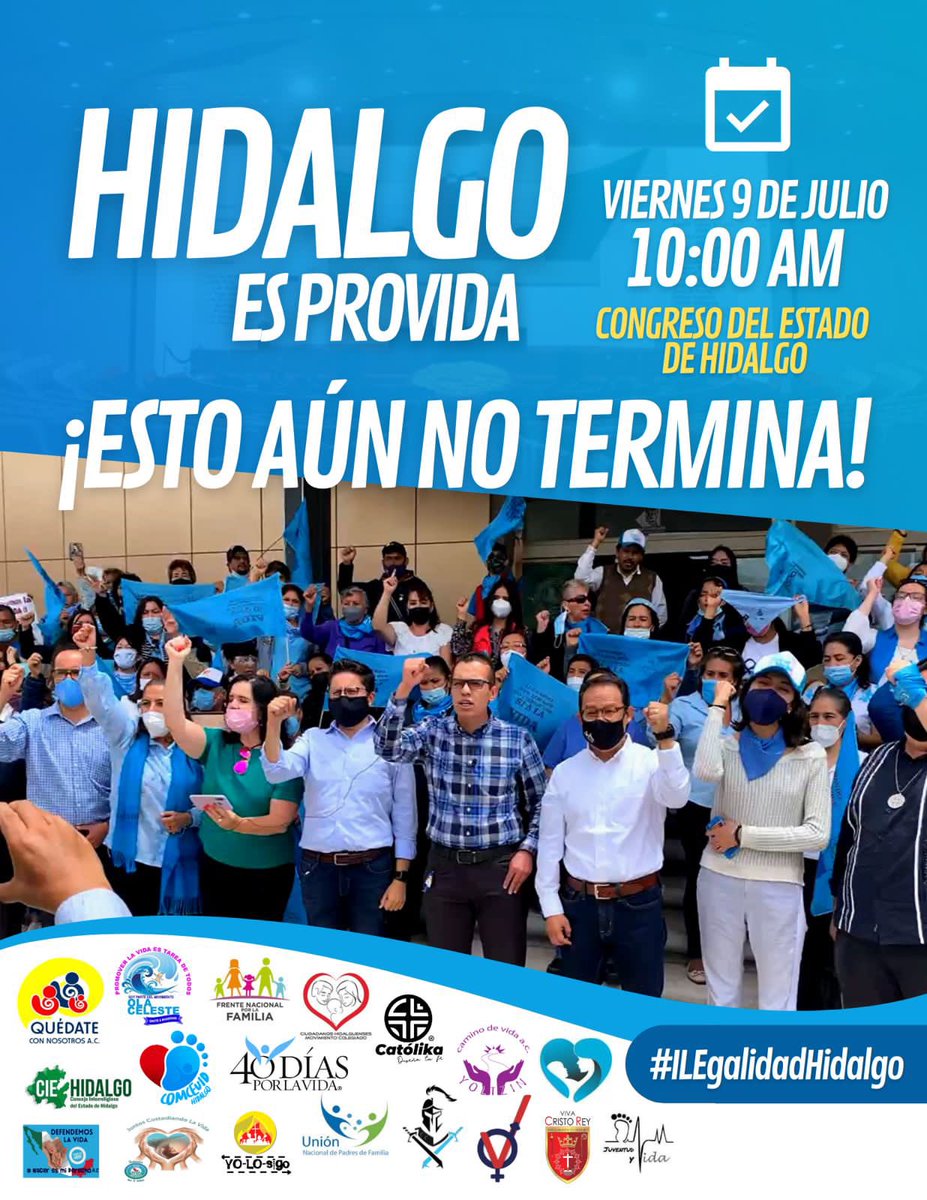 FNF_Hidalgo's tweet photo. Los esperamos este viernes 09 de Julio a las 10am en las instalaciones del  Congreso del Estado de Hidalgo. Juntos denunciaremos la #ILEgalidadHidalgo @amhgodigital @MilenioHidalgo @CriterioHidalgo @ElSoldeHgo @ElSoldeHidalgo https://t.co/v0Fvz0rF4v