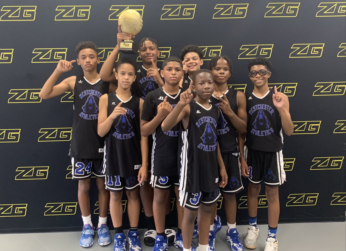 ZeroGravityBB's tweet photo. .@WolvesWA 6th grade flew down to Orlando, FL ✈️  and are headed back to NY with some gold 🏆 after an incredible week‼️ A dominant team on both ends, these boys can flat out hoop 🏀🪣📽️ #ZGPrimeEvent https://t.co/TDQgGFN9kc