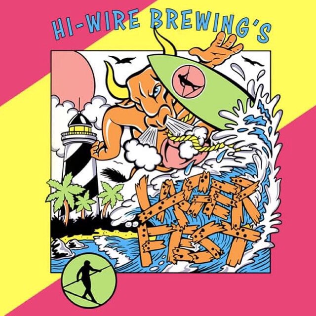 One month away! @HiWireBrewing in Durham, N.C. ! We hit the stage at 3pm on 8/7.  90’s themed beach party y’all.......Tickets and full info:
simpletix.com/e/lagerfest-hi…