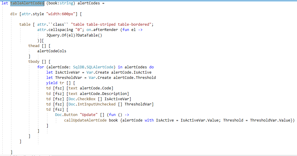 giuliohome_2019's tweet image. #SayItInATweet. Today&apos;s job: me opening a #WebSharper proj in prod (released a few years ago) and #VisualStudio guides me through #fsharp #abstractions: everything is awesome and cool and my enhancement is already done. Also WebSharper #documentation is very helpful and complete.