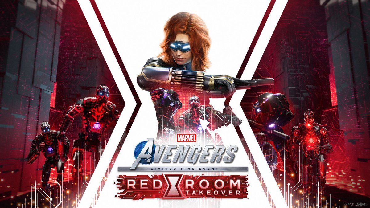 Marvel's Avengers on Twitter: "We're bringing back the Red Room Takeover celebrate Black Widow this month with a new animated team nameplate you can earn. 🕵️‍♀️ Event lasts from July