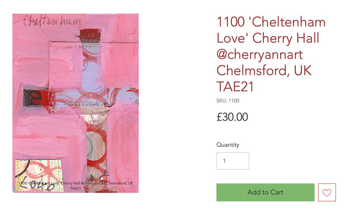 PAEartforacause's tweet photo. #CheltenhamLove #CheltenhamArt

Buy it here ⬇️

https://t.co/Mj6lIZbqj0

Supporting the  #Cheltenham charity (@L_I_N_C) https://t.co/lYfg8AviUN