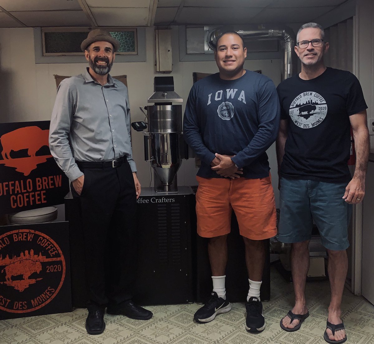buffalo_brew's tweet photo. Great meeting and cupping session this morning with Walter Juarez of @MHJZCOFFEE They are based in central IA and specialize in the production and importation of Guatemalan coffee☕️ https://t.co/9YxyPkHmNC