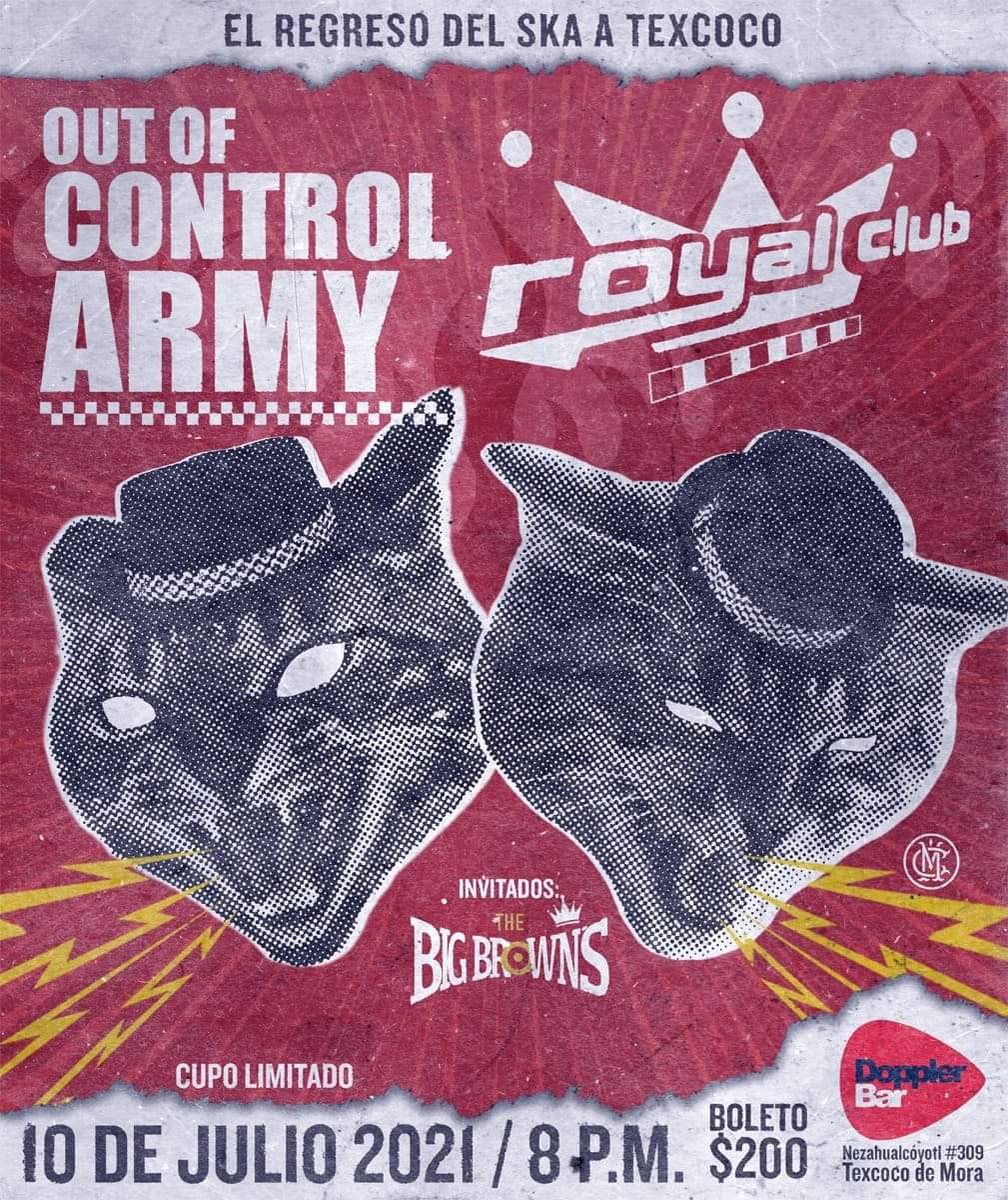 DopplerBar's tweet image. Este sabado @royalclubska + #OutOfControlArmy