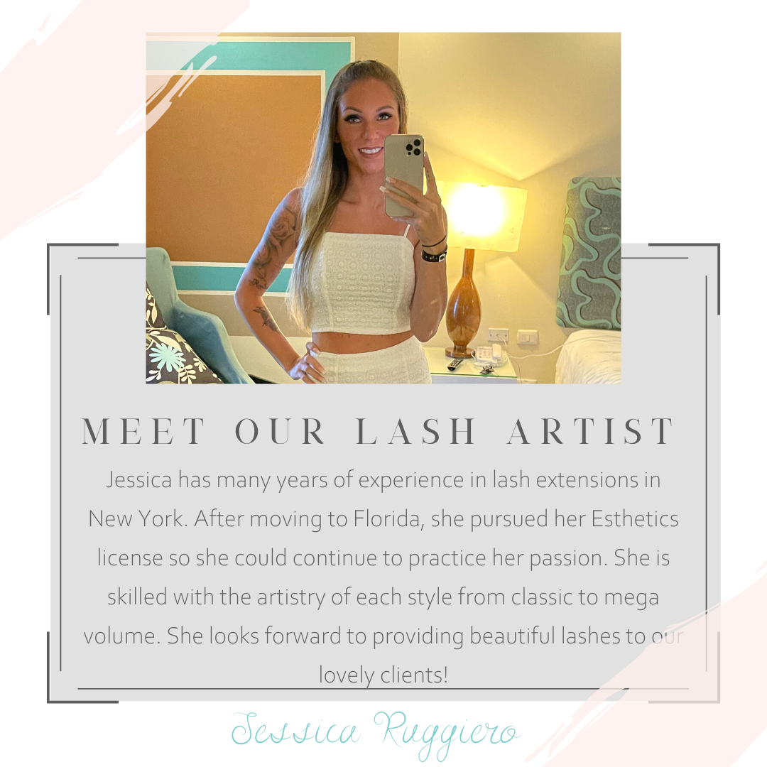 BeautyEvoke's tweet photo. Meet Jessica! Wonderful mom of 2 and passionate about making you feel your best. She has been lashing for many years and looks forward to continuing her career here in Florida. As a licensed esthetician, she is also able to do skin care. https://t.co/LQglLhq4lR