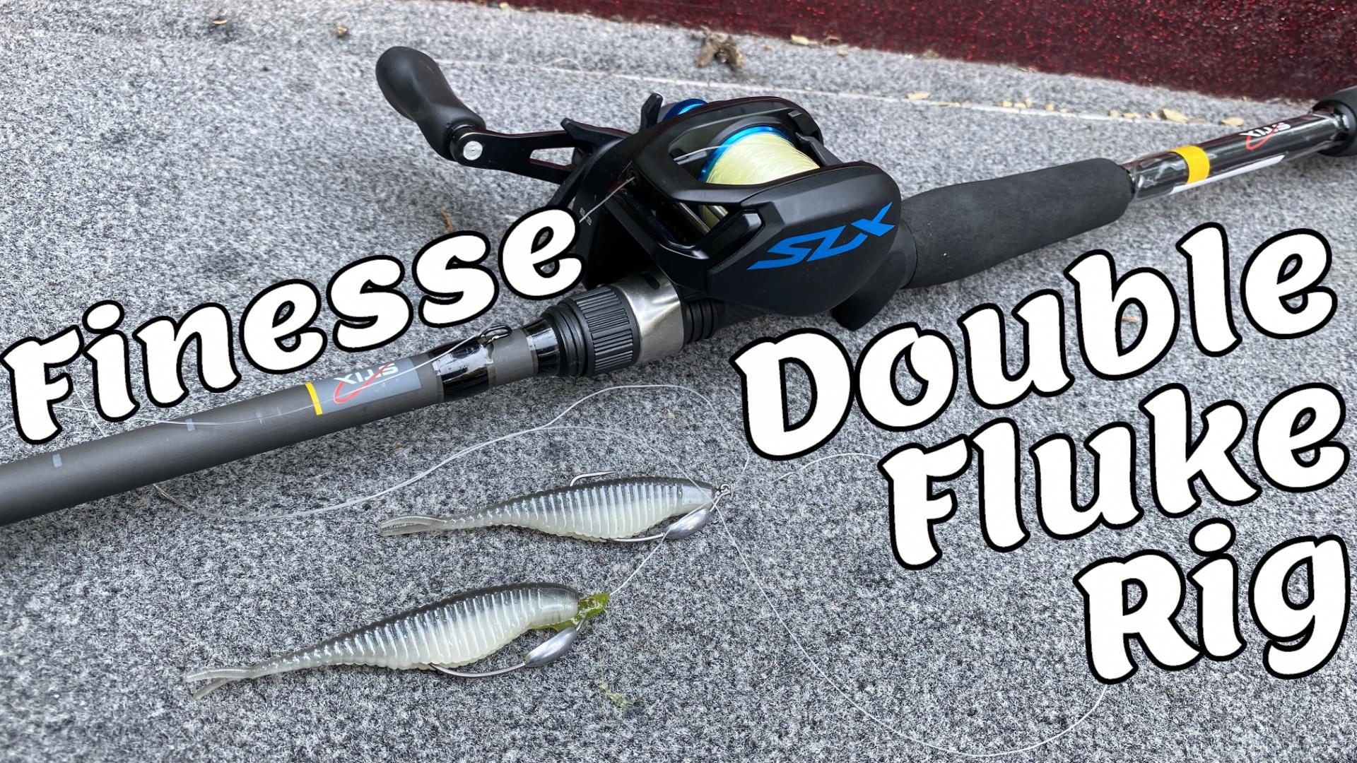 BassGeek on Twitter "When you should use a finesse double fluke rig
