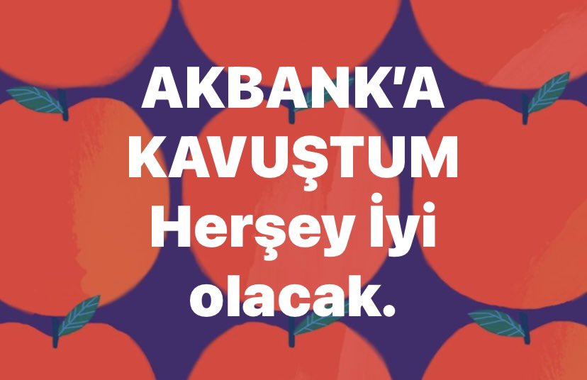 𝓘̇𝓫𝓻𝓪𝓱𝓲𝓶 𝓚𝓞𝓛𝓓𝓐𝓜𝓒𝓐 (@ibrahimkoldamca) on Twitter photo AKBANK’A KAVUŞTUM
Herşey İyi olacak.<a href="/Akbank/">Akbank</a> AKBANK’A KAVUŞTUM
Herşey İyi olacak.<a href="/Akbank/">Akbank</a>