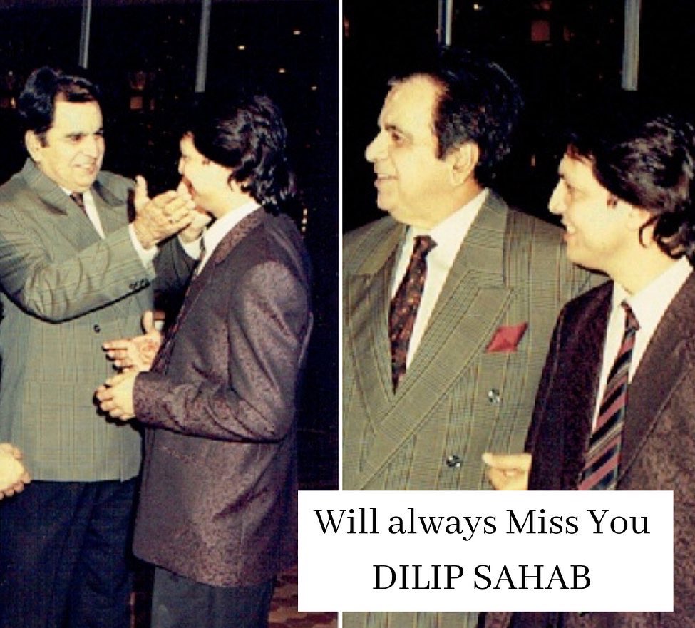 Legendary Dilip Kumar’s contribution to Hindi Cinema will be irreplaceable. Someone who I adored and respected unconditionally. May God give Sairaji the strength to bear this loss. RIP Dilip Kumar Sahab. #RipDilipKumarSahab #sairabanuji @TheDilipKumar