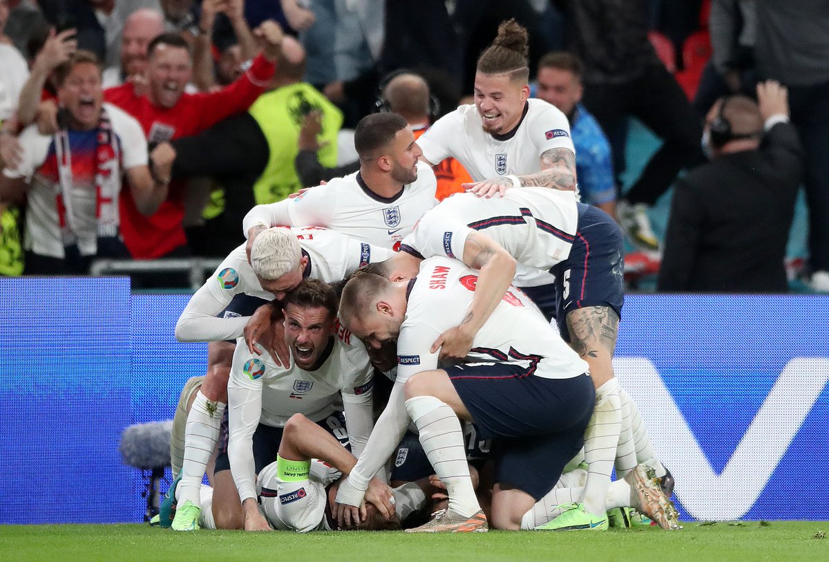 ENGLAND ARE THROUGH TO THEIR FIRST FINAL SINCE 1966. IT'S COMING HOME 😍🏴󠁧󠁢󠁥󠁮󠁧󠁿